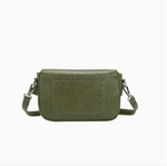 D Faye Olive Recycled Vegan Crossbody Bag