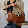 D Nicolette Saddle Recycled Vegan Shoulder Bag