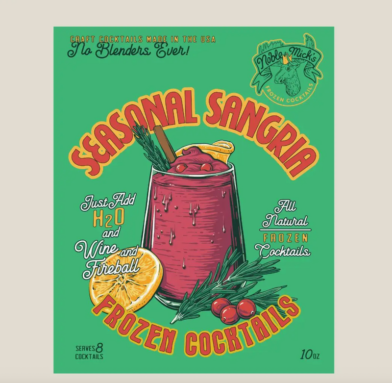 D Noble Mick's Seasonal Sangria Frozen Craft Cocktails