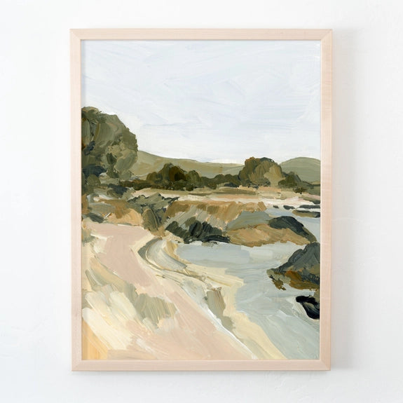 "Sea Ranch" Framed Art Print