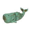 Resin Verdigris Whale Bookends