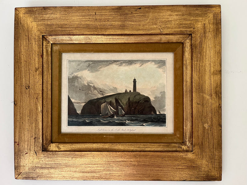 NS Vintage Framed Aquatint