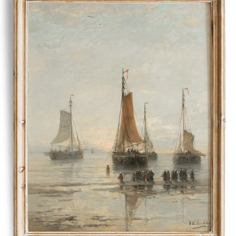 TL KS Vintage Framed Art