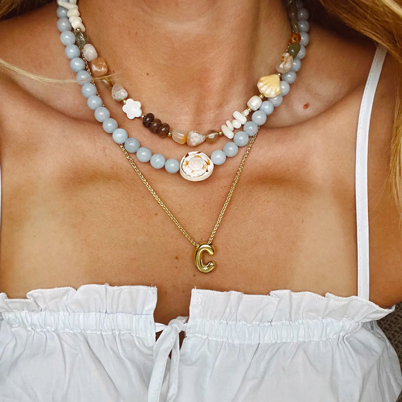 TL JDA Mermaid Shell Necklace