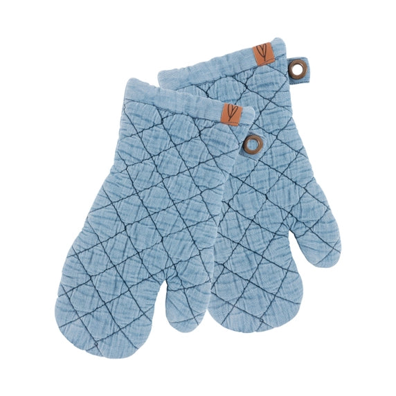 BB - Distressed Oven Mitt - Set of 2