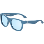 BA - Midnight Blue Polarized Kid Sunglasses with Mirrored Lens