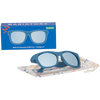 BA - Midnight Blue Polarized Kid Sunglasses with Mirrored Lens