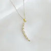 TL JTBC Pearl Moon Necklace
