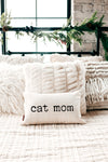 SP | Dog Mom / Cat Mom Throw Pillow