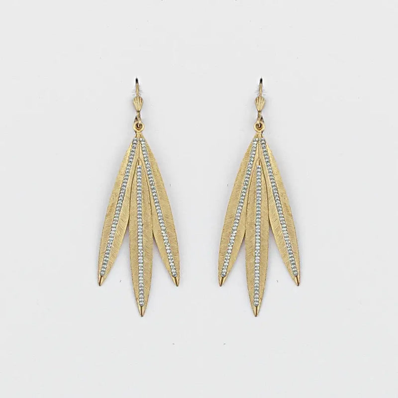 TL JLVP Triple Leaf Earring