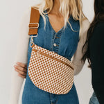 TL PS Woven Crossbody Bag