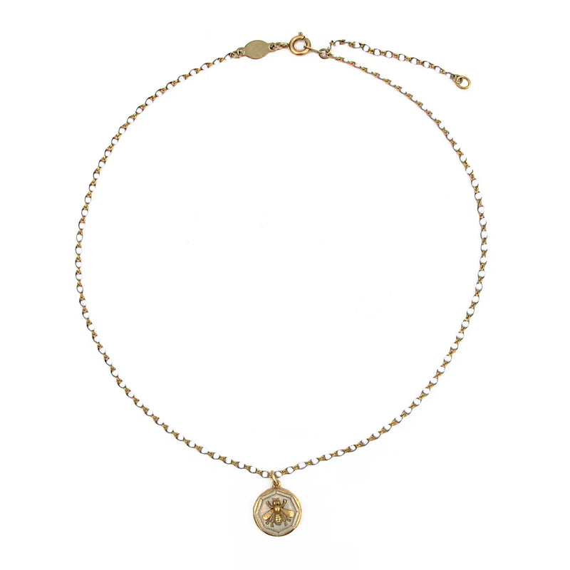 TL JLVP French Bee Necklace