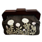 TL CL Wooden Handle Clutch