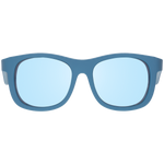 BA - Midnight Blue Polarized Kid Sunglasses with Mirrored Lens