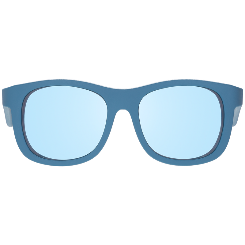 BA - Midnight Blue Polarized Kid Sunglasses with Mirrored Lens