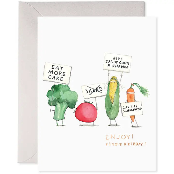 WS CARD - Veggie Strike