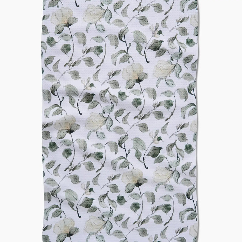 WS Spring Floral Blossoms Tea Towel