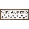 SP | Wipe Your Paws - Wood Decor Sign