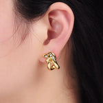 TL JAE Knot Hoop Earring