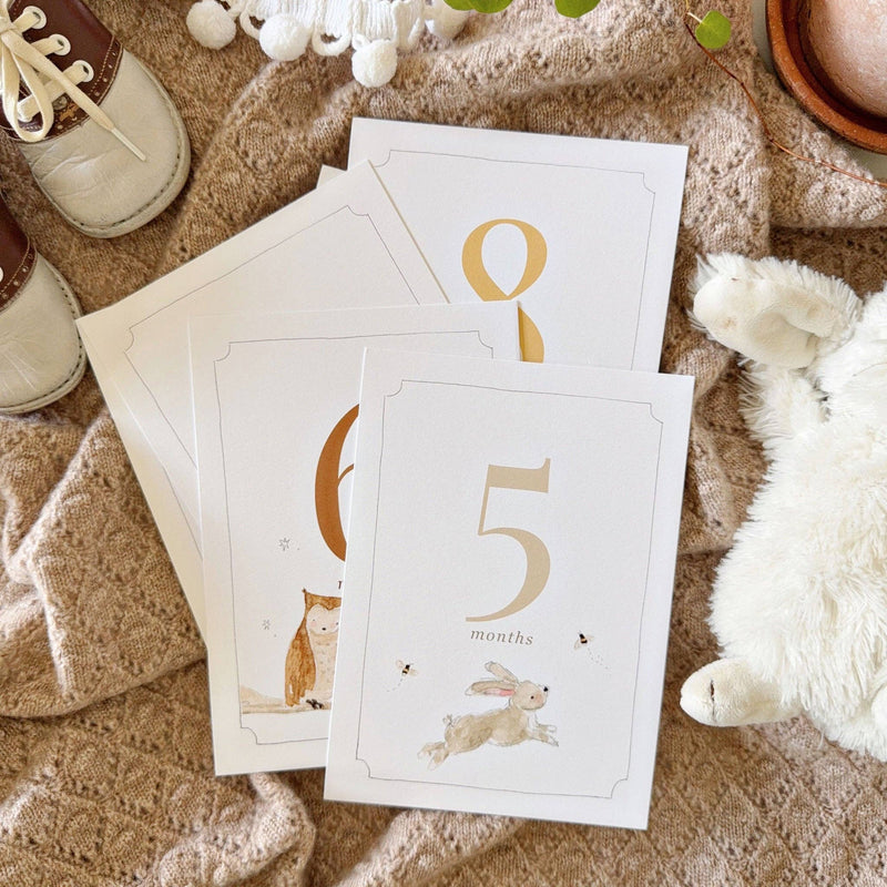 BA - Baby milestone cards
