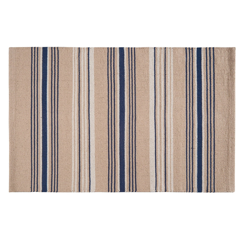 BB - French Blue Striped Cotton Runner