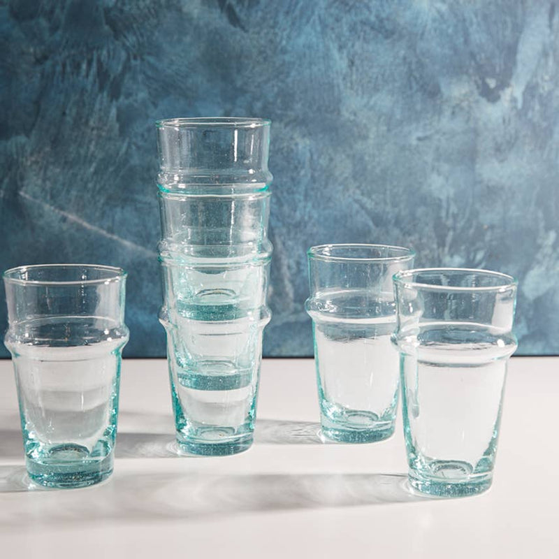 WS Moroccan Beldi Glassware - Blue
