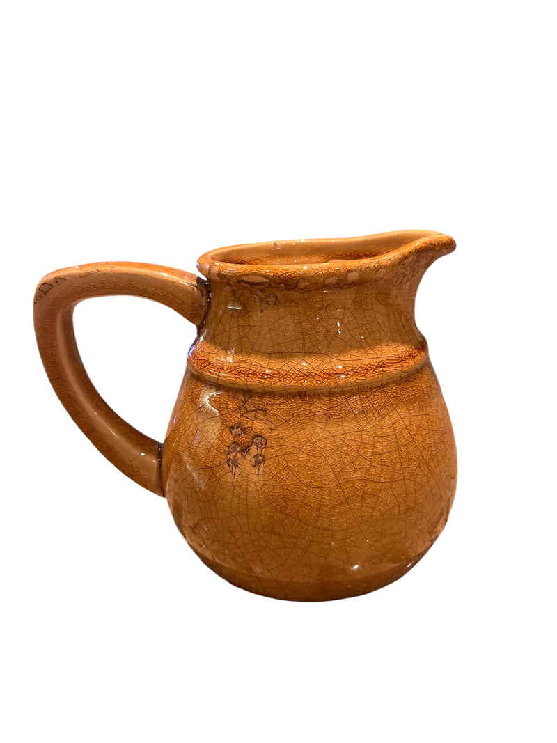 NS Amber Glazed Pitcher