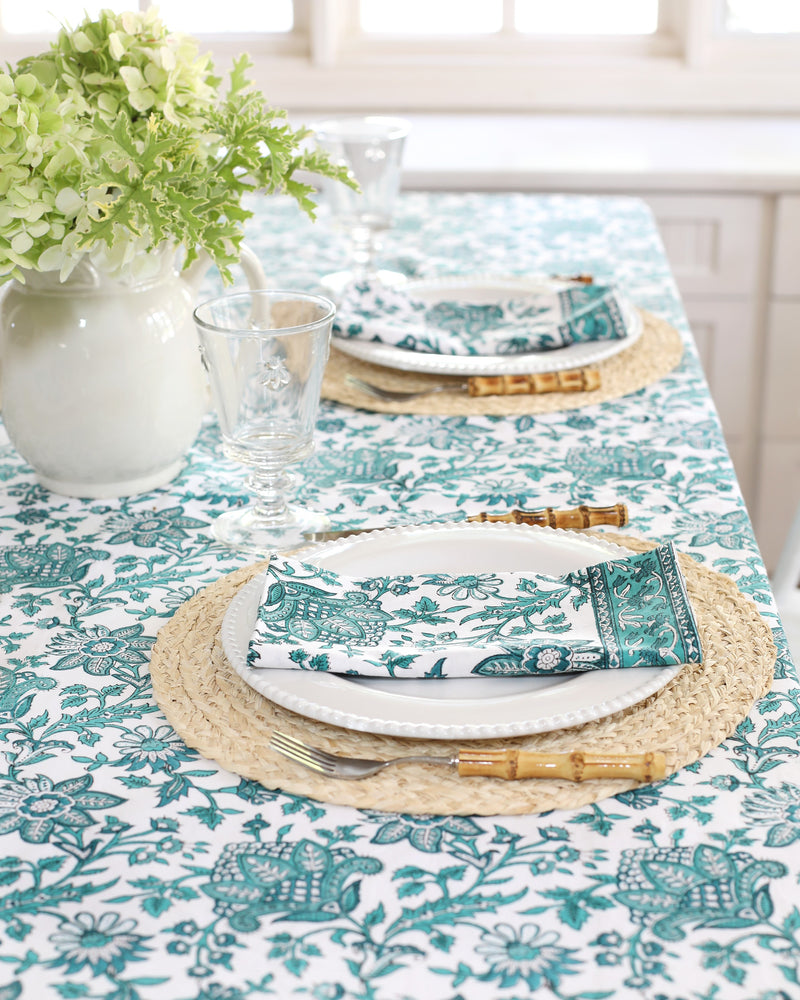 PAR Tablecloth Gayatri Peacock