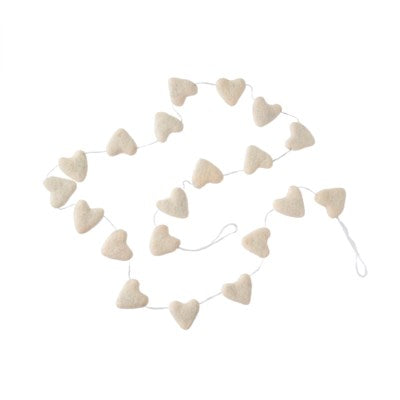 NS Felt Heart Garland