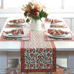 PAR Table Runner Pomegranate Red