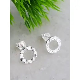 TL JSD Silver Circle Ear