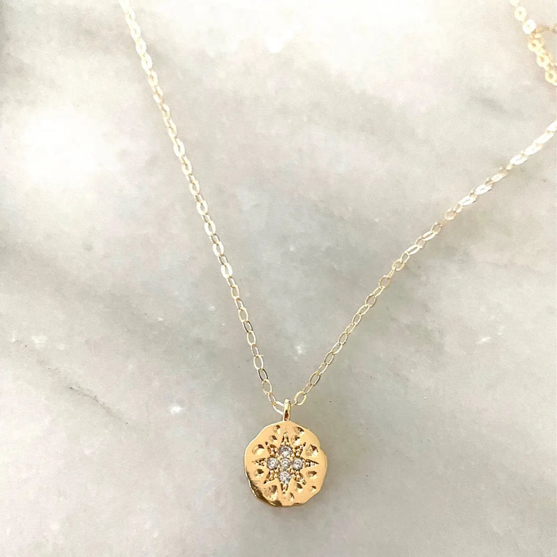 TL JSR Sun Star Necklace