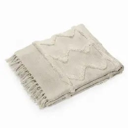 TL HAF 100% Cotton Throw Blanket