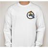 -NPB Tee -   Dolphin Surfing- Long Sleeve Newport Beach T Shirt, by Rick Rietveld