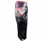 Silk Velvet Tie Dyed Skirt