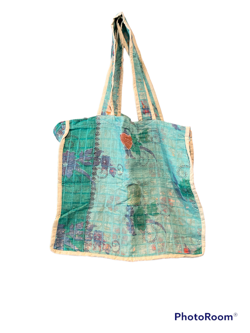 D Kantha Tote