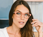 D Peepers - Penelope - blush/geo
