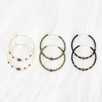 TL JTP Bronze Hoops