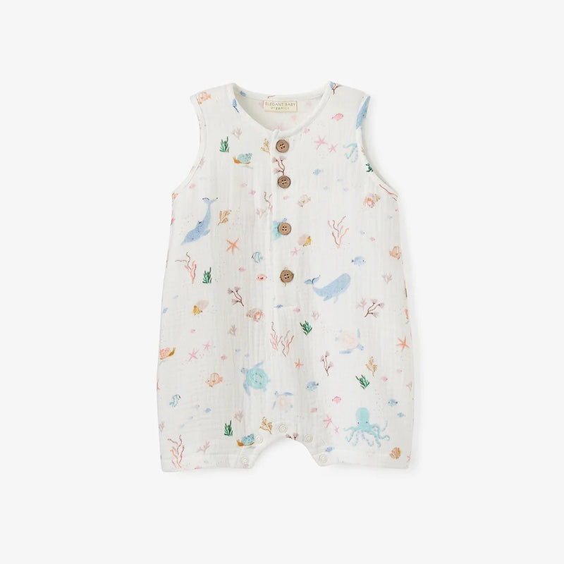 BA - Ocean Adventure Organic Muslin Shortall