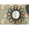 TL D Black Rattan Mirror