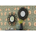 TL D Black Rattan Mirror