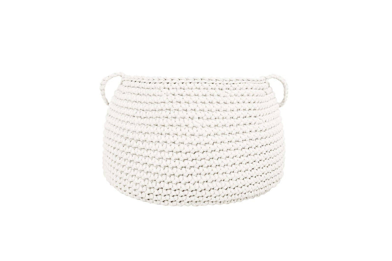 BA - Medium cotton basket IVORY