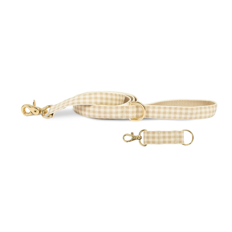 SP - Gingham Dog Leash