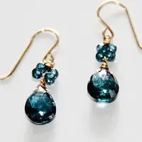 TL JJB Topaz Cluster GF Earring